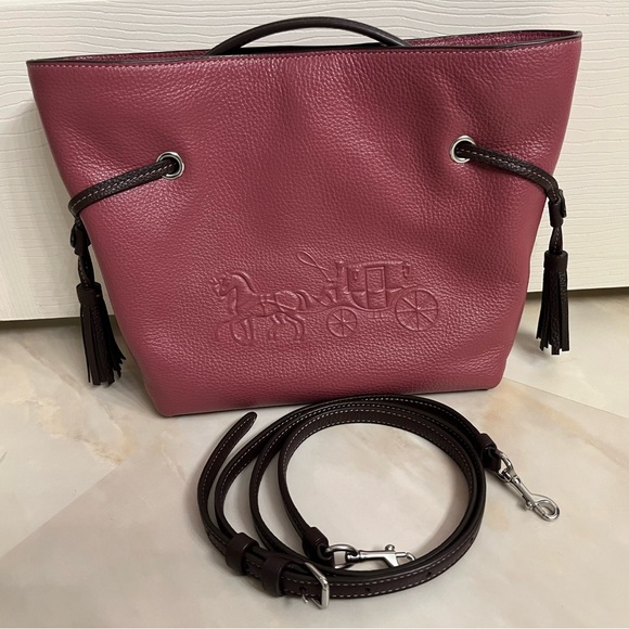 Pink Coach purse. - Picture 3 of 8